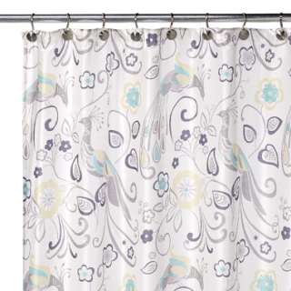   Peacock Feather Shower Curtain Lotion Toothbrush Soap Cup Trash Rugs