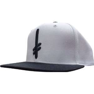  Deathwish Gang Logo Snapback Hat [Grey]