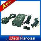   Universal AC Adapter Supply Power Charger for Laptop 9 Tips 3 Prong US