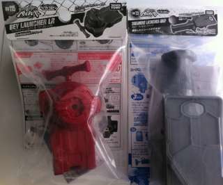 Takara Tomy Beyblade BB73 3 Segment Launcher Grip & BB115 Red L/R Bey 