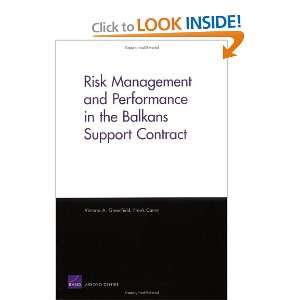 com Risk Management and Performanace in the Balkans Support Contract 