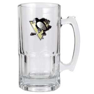   Penguins NHL 1 Liter Macho Mug   Primary Logo 