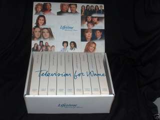 LifeTime Telivision for Women Box Set 9 VHS Tapes Fr S  