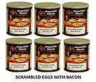   EGGS BACON MOUNTAIN HOUSE 6 #10 CANS EMERGENCY FREEZE DRIED FOOD