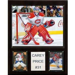 NHL Carey Price Montreal Canadiens Player Plaque 