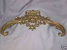 VINTAGE BRASS FRENCH HORN HOLIDAY OR WALL DECORATION INSTRUMENT  
