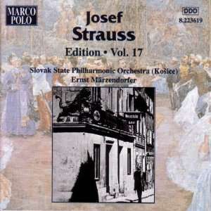 Josef Strauss Edition, Vol. 17 Strauss, Marzendorfer 