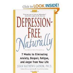  Depression Free, Naturally Joan Mathews Larson Books