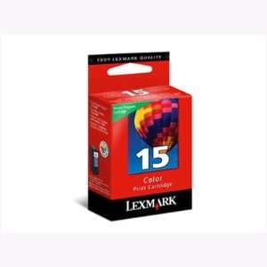  Lexmark #15 Color Return Program Print Cartridge Output 