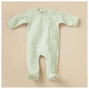  Baby Clothes: Blue Organic Under The Nile Egyptian Cotton Footie 
