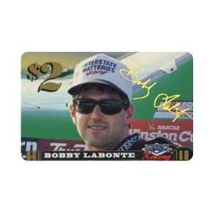Collectible Phone Card: Assets Racing 1995: $2. Bobby LaBonte (Signed)