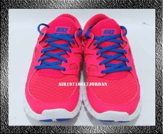   Nike Free Run+ 2 Solar Red Pink Blue White US 5.5~9 Running Shoes NIB