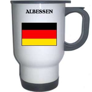  Germany   ALBESSEN White Stainless Steel Mug Everything 