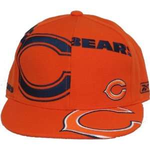  Mens Chicago Bears Multi Embroidered Logo Fitted Cap 