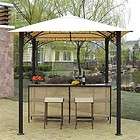 replacement patio gazebo barzebo canopy top 8 x 8 tan