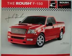 Ford 2011 Roush F 150 Truck Sales Brochure  