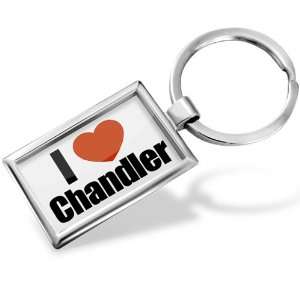 Keychain I Love Chandler region Arizona, United States   Hand Made 