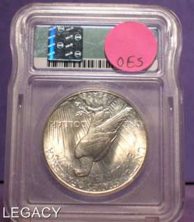 1924 S SILVER PEACE DOLLAR ICG MS64 KEY *SILVER (OES+  