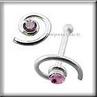 Pink Tiny Flower Silver Nose Stud Studs Rings **CUTE**