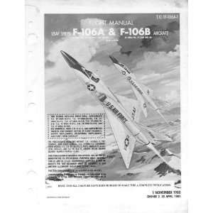  Convair F 106 A B Aircraft Flight Manual Convair Books