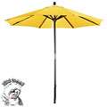 PHAT TOMMY Deluxe Sunline 9 foot Sunflower Yellow Market Umbrella 