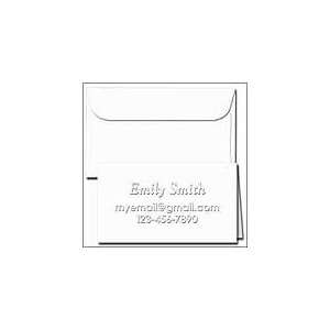   Cards, Embossed, 50 per Set with Font Choice