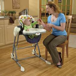 Fisher Price 2 in 1 Swing To High Chair  Overstock