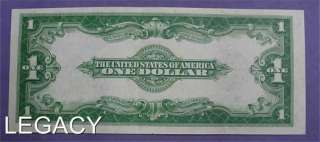 1923 $1.00 BLUE SEAL SILVER CERTIFICATE LG. NOTE (NO+  