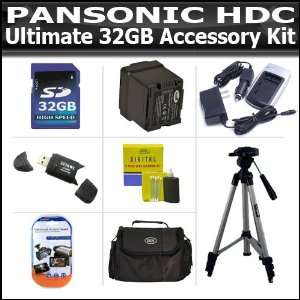  Ultimate 32GB Accessory Kit For PANSONIC HDC HS20 HDC 