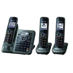   DECT 6.0 Cordless Answering System with 3 Handsets (Refurbished