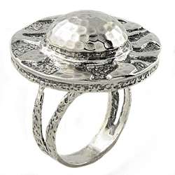 Sterling Silver Antique style Fashion Ring  