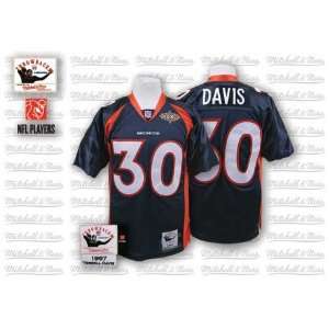  Terrell Davis 1997 Broncos Mitchell & Ness Jersey: Sports 