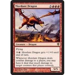  Mordant Dragon (Magic the Gathering  Worldwake #85 Rare 