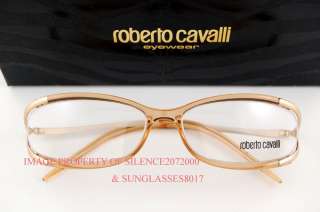 New Roberto Cavalli Eyeglasses Frames 487 042 CHAMPAGNE  