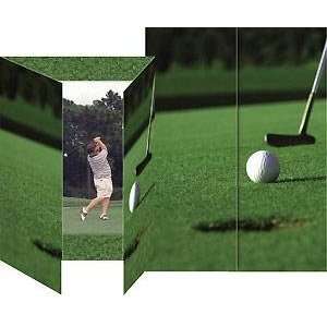   Golf gate fold event photo folders sold in 25s   5x7
