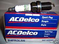 NEW LOT OF 8 ACDELCO SPARK PLUGS FR3LS6 ~ GM # 5614000  