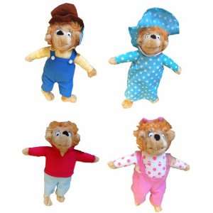  The Berenstain Bears 13 Plush Set Of 4 Toys & Games