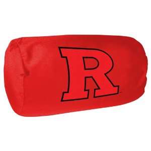  Rutgers Scarlet Knights 14x8 Beaded Spandex Bolster Pillow 