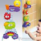 baby enjoy bath toy waterfall rainbow set water poured suction