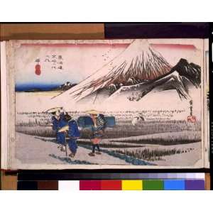  Japanese, Ando, Hiroshige, along the Tokaido Road 1833 
