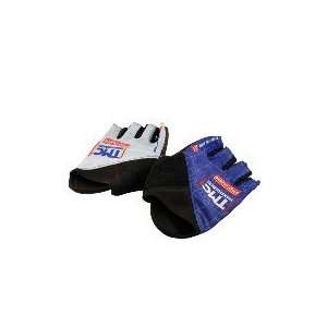  Fuji Servetto Road Cycling Gloves Large Blue: Sports 