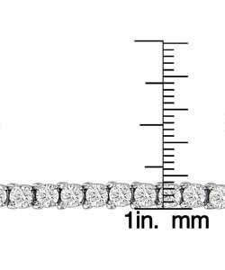 14k White Gold 6 ct Diamond Tennis Bracelet (G H, SI1 SI2)  Overstock 