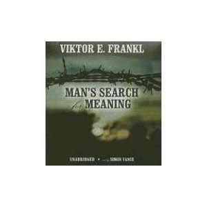  Mans Search For Meaning (AudioBook/Audio CD) Unabridged 