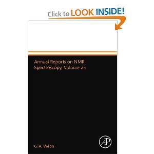 Annual Reports on NMR Spectroscopy, Volume 23