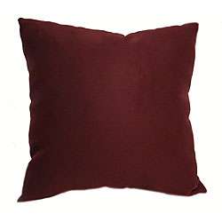 Ultrasoft 16 inch Burgundy Throw Pillows (Set of 2)  