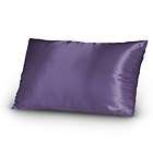 Pair of Satin Pillowcases Queen/Standard Size Violet