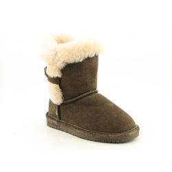 Bearpaw Halle Youth Girls Brown Maple Winter Boots  Overstock