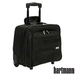 Hartmann Stratum Black Wheeled Tote Bag  Overstock