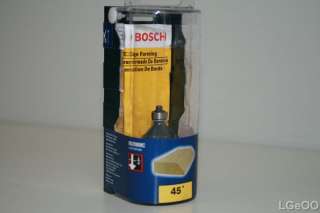 New Bosch 1/4 Carbide Chamfer Router Bit 85298MC  