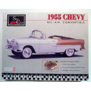  1955 Chevy Bel Air Convertible by Spec Cast 1:25: Toys 